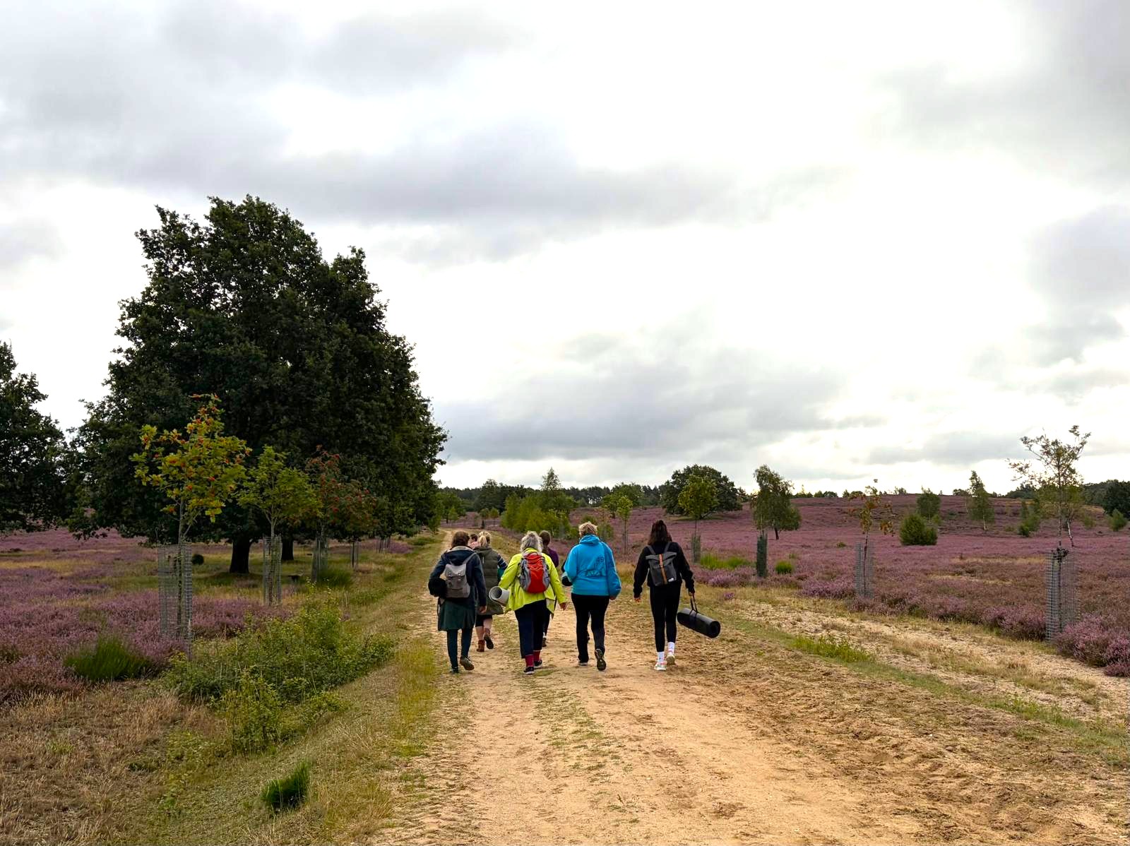 Pilates in der Heide